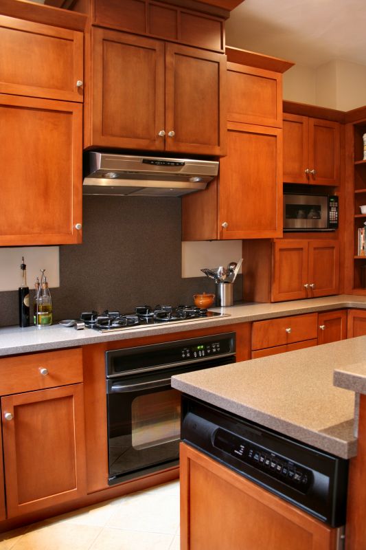 Cherry Cabinet Refacing in Waco, TX