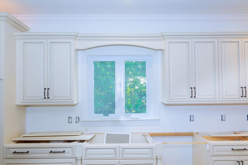 Glazed Cabinets Installation in Carmel, IN