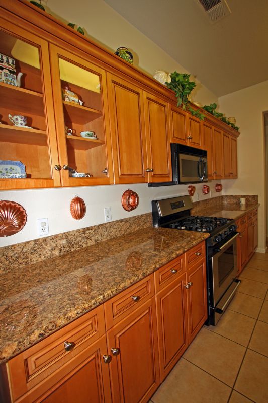 Cherry Cabinet Refacing in Lafayette, IN